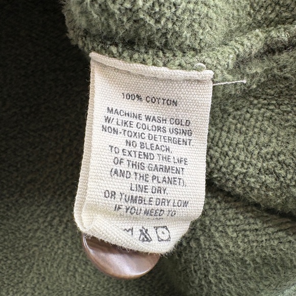 Alex Mill Fleece Utility Jacket in Thyme | Men’s Medium - Picture 11 of 12